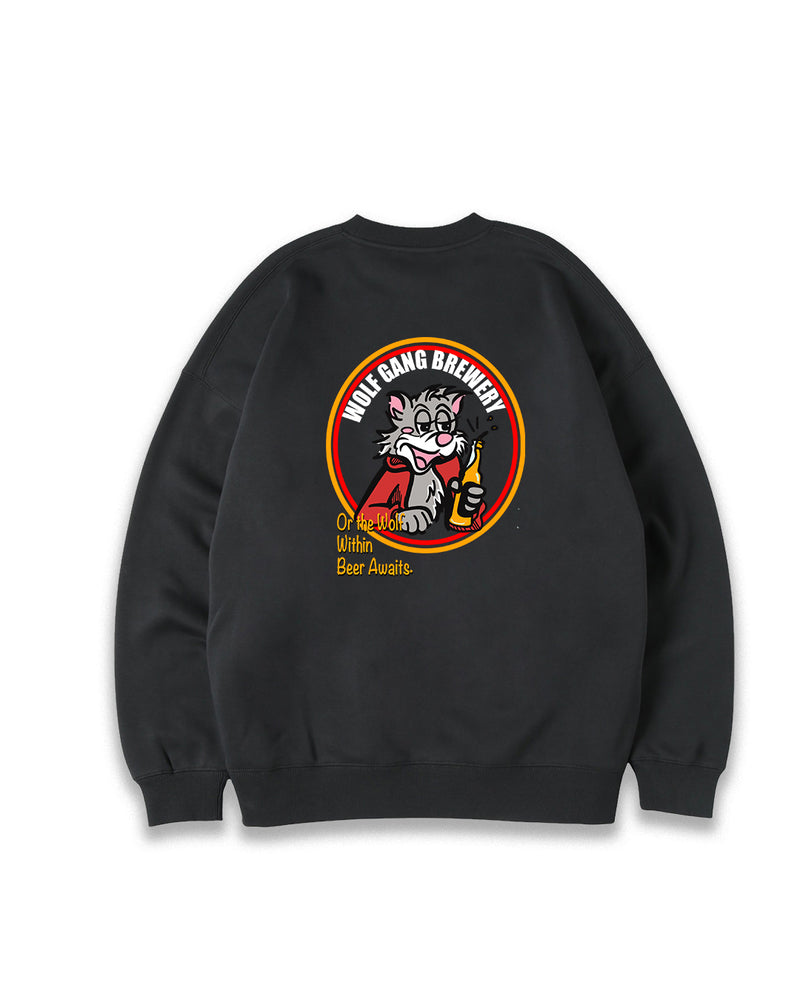tabirou CREW SWEAT FRONTPRINT and SUIROU_BUCKPRINT.ver