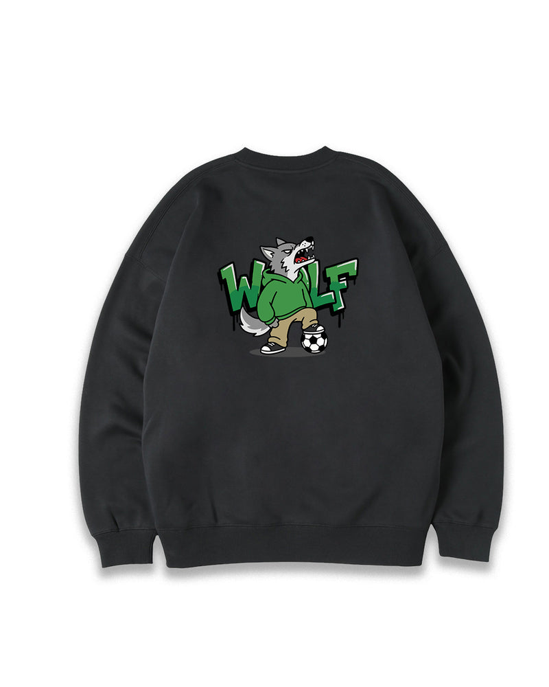tabirou CREW SWEAT FRONTPRINT and WOLFRANGER.ver