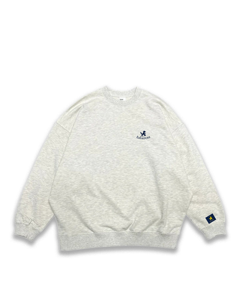 tabirou CREW SWEAT FRONTSTITCH.ver