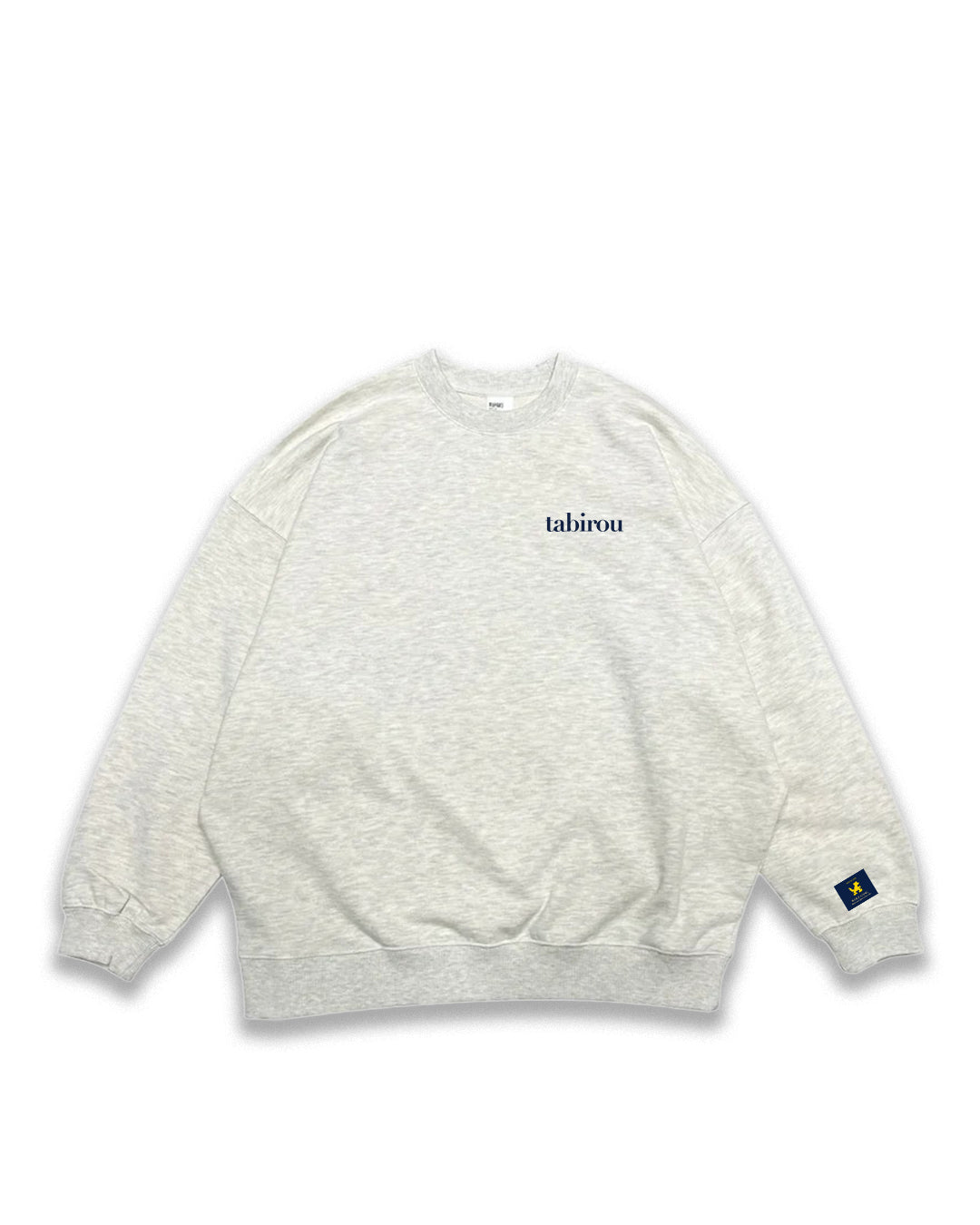 tabirou CREW SWEAT FRONTPRINT.ver