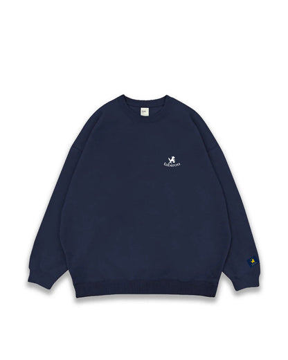tabirou CREW SWEAT FRONTSTITCH and WOLFRANGER.ver