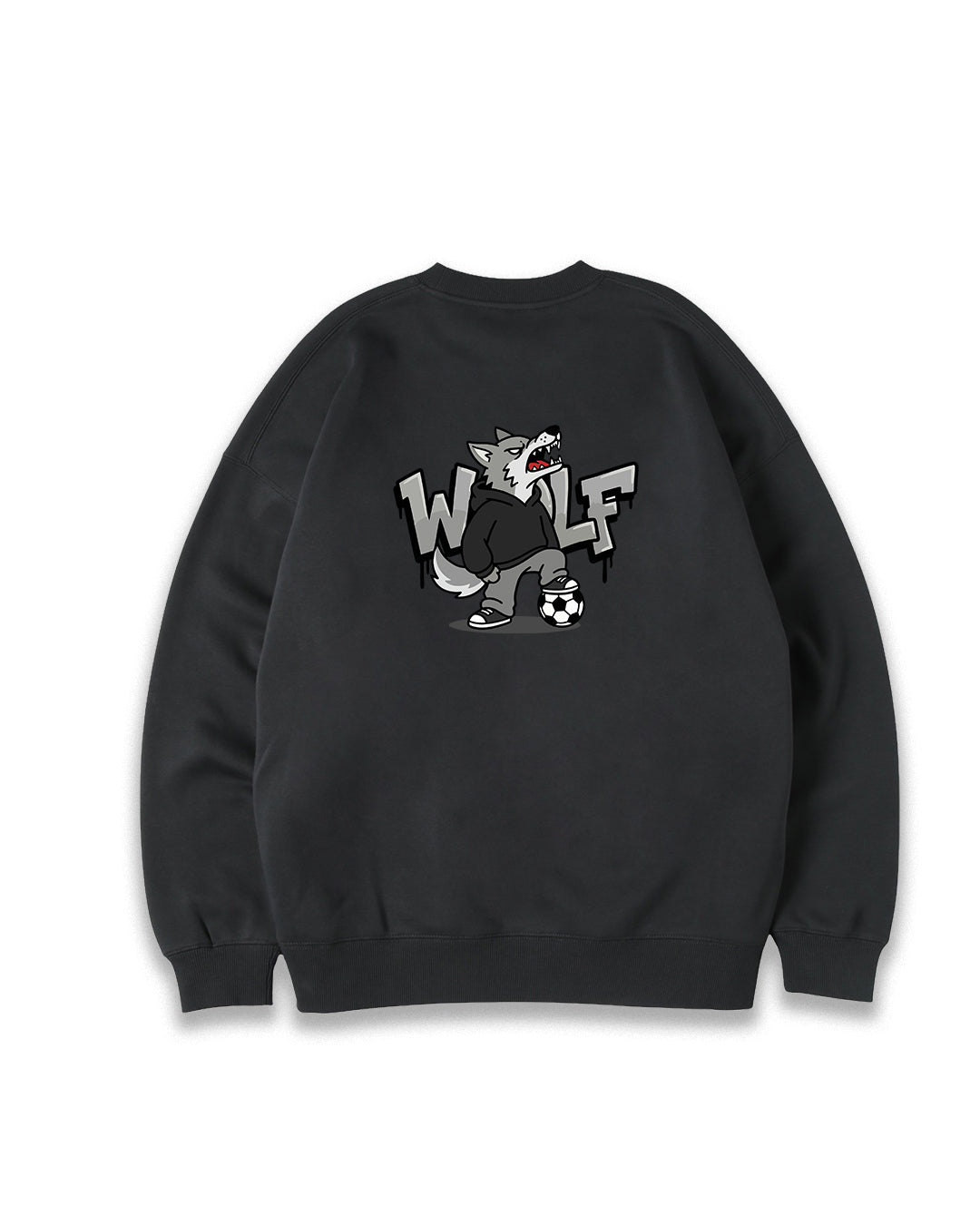 tabirou CREW SWEAT FRONTSTITCH and WOLFRANGER.ver