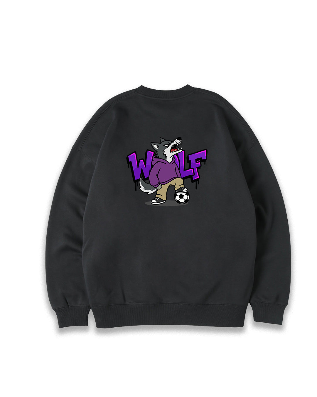 tabirou CREW SWEAT FRONTSTITCH and WOLFRANGER.ver