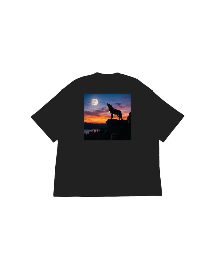tabirou BIG TEE FRONTPRINT and WOLFGRAPHIC.ver