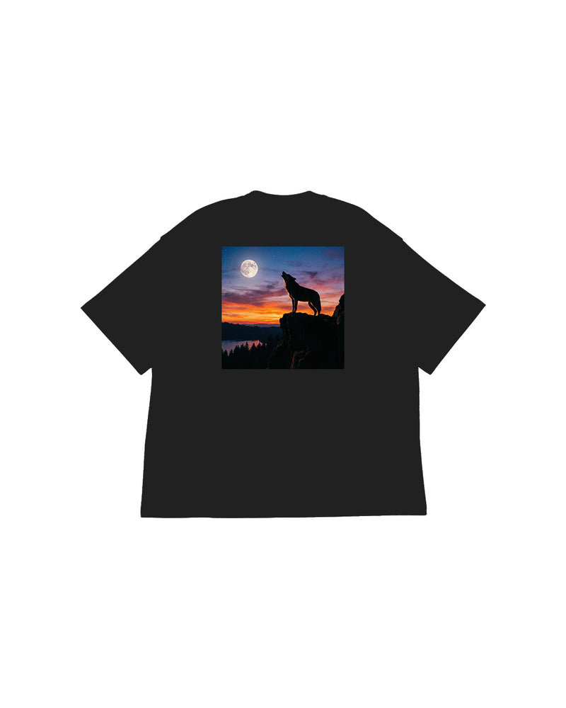 tabirou BIG TEE FRONTPRINT and WOLFGRAPHIC.ver