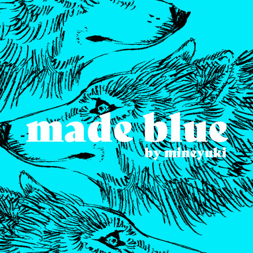 made blue